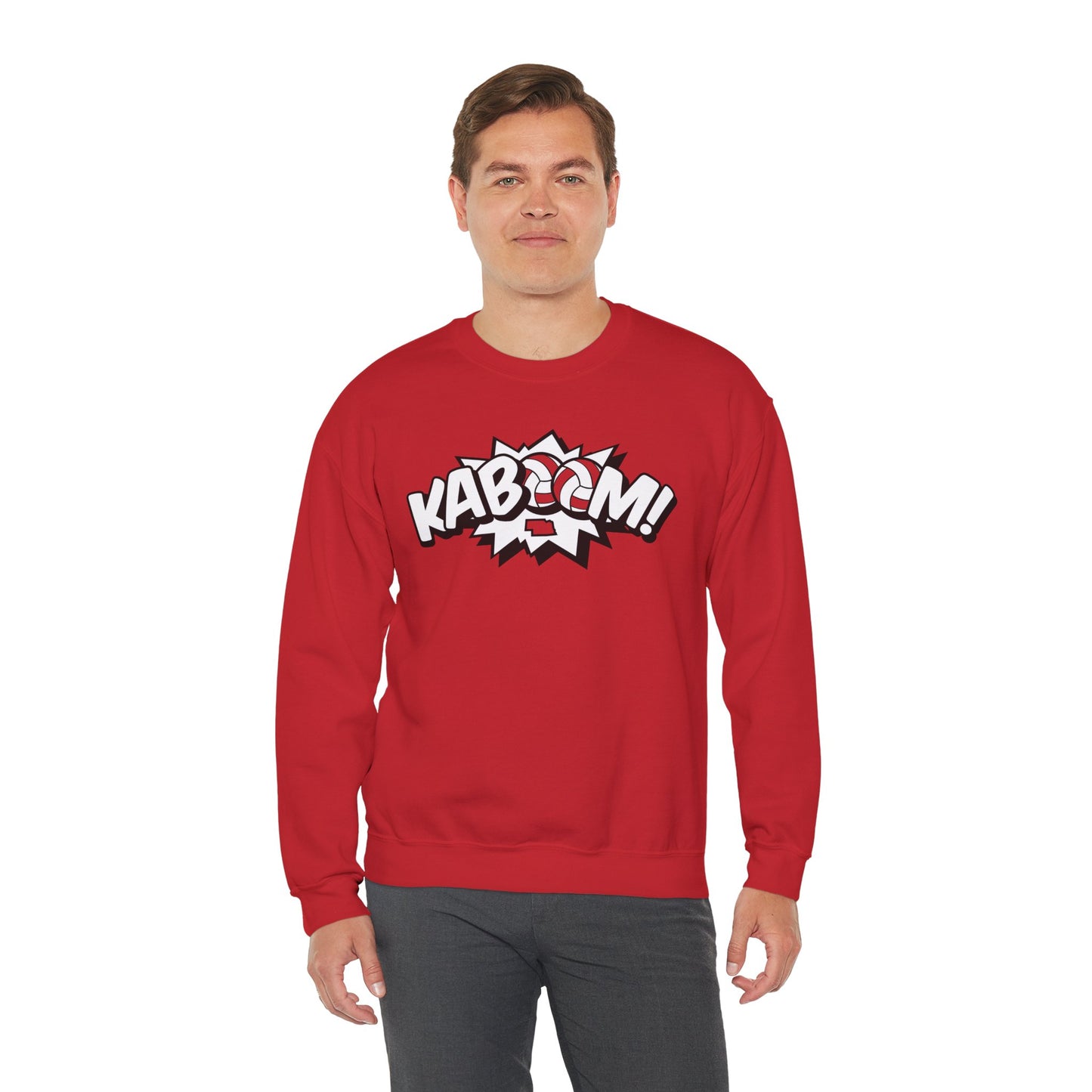 Kaboom! Crewneck Sweater