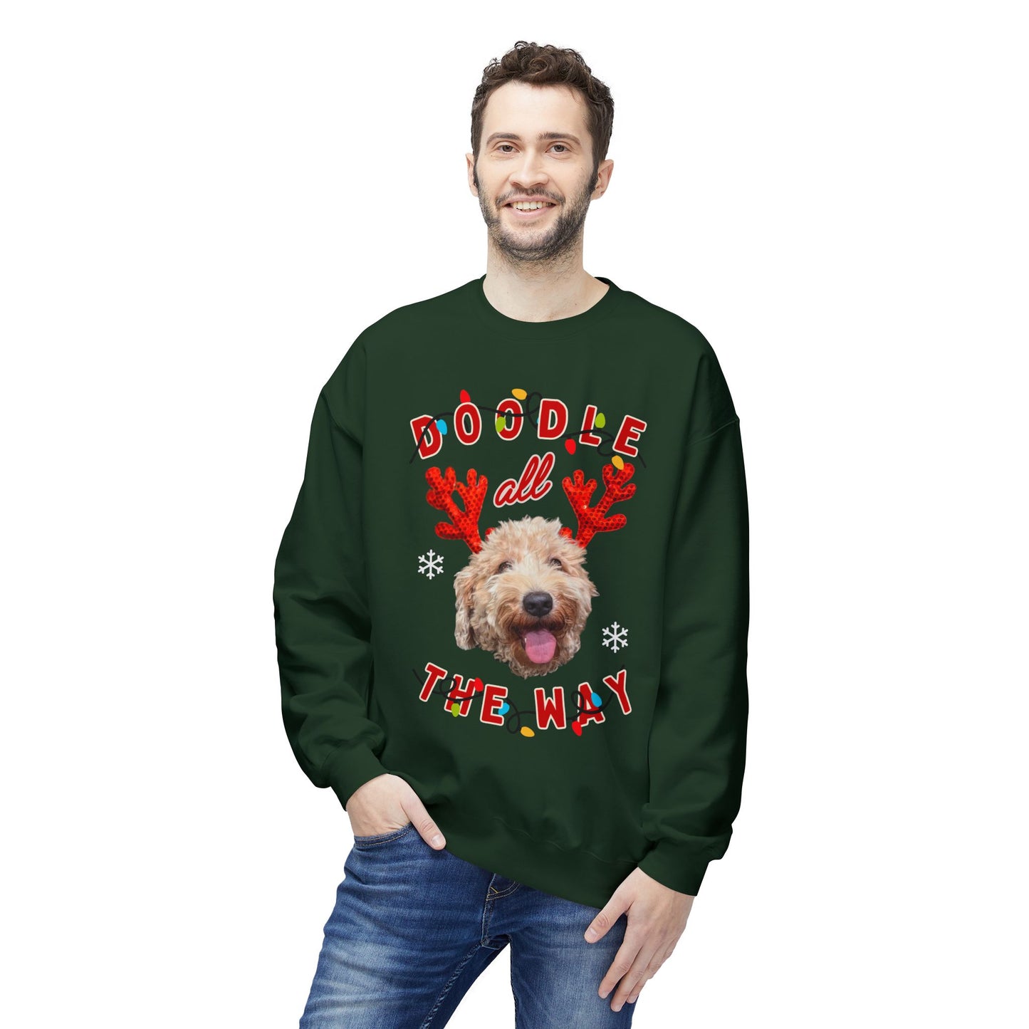 Doodle All the Way - Sweatshirt