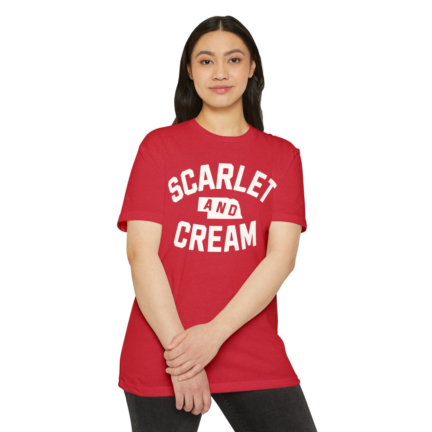 Scarlet and Cream