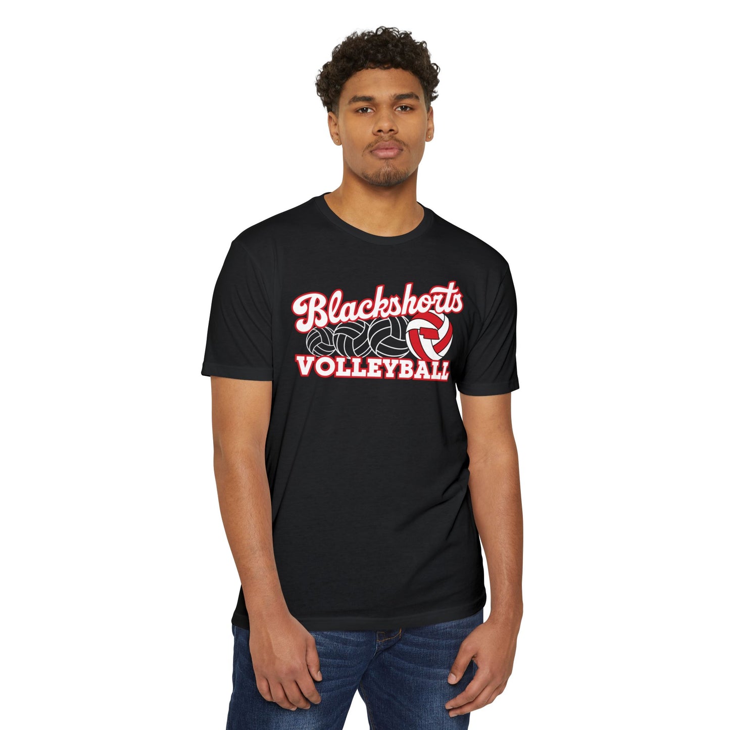 Blackshorts Volleyball - Black Tee