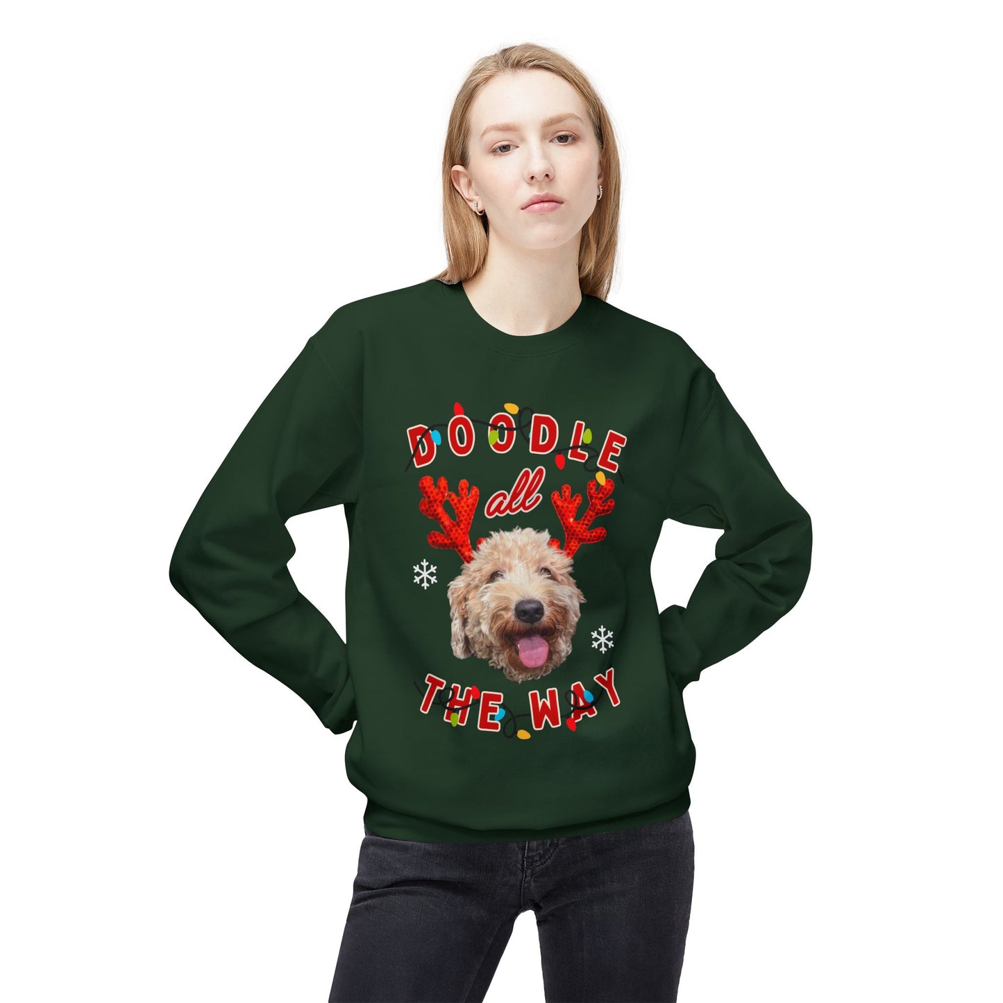 Doodle All the Way - Sweatshirt