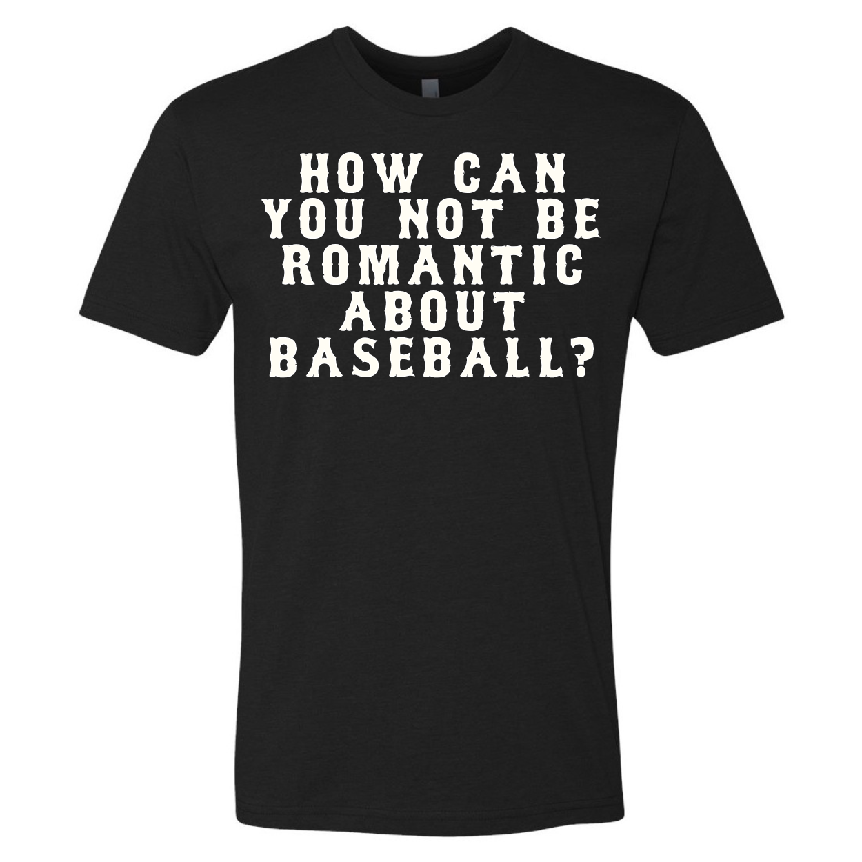 Romantic about baseball tee