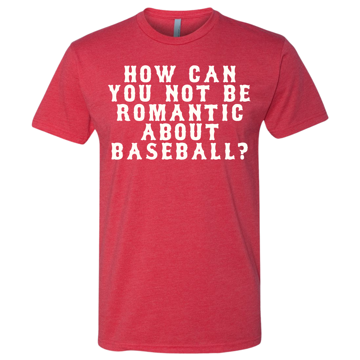 Romantic about baseball tee