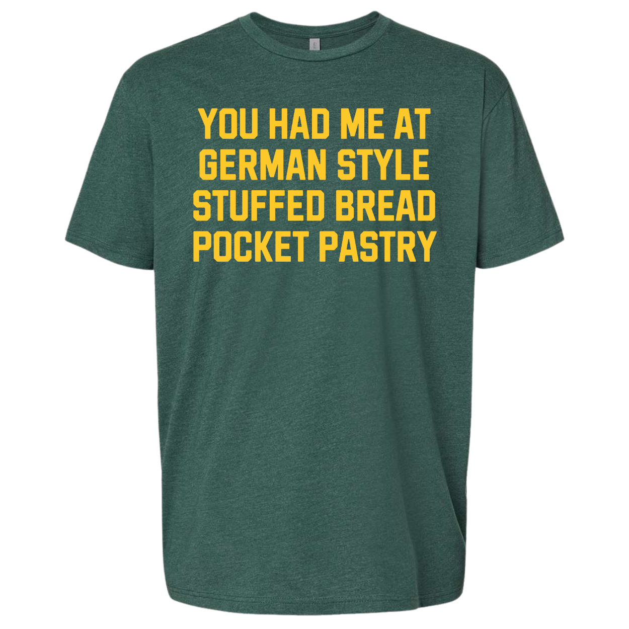 You had me at German style stuffed bread pocket pastry