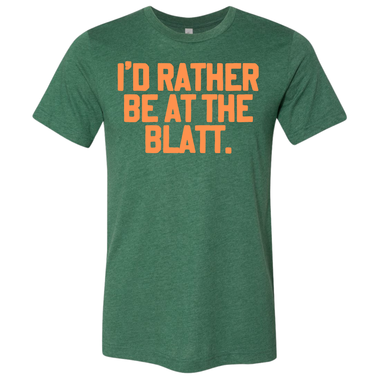 I'd Rather Be At The Blatt