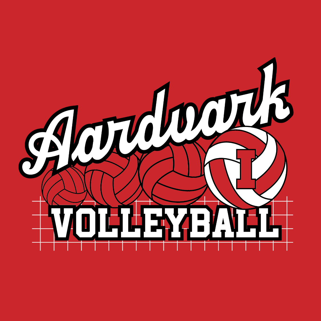 Aardvark Volleyball Tee