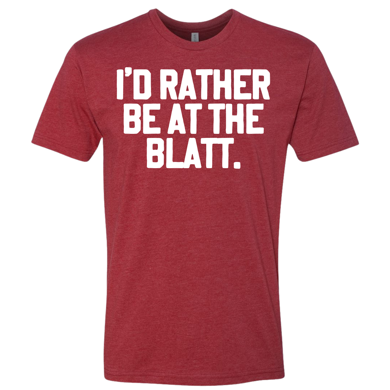 I'd Rather Be At The Blatt