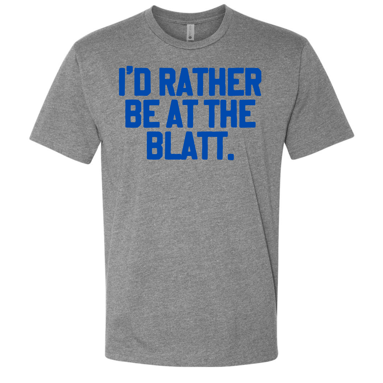 I'd Rather Be At The Blatt