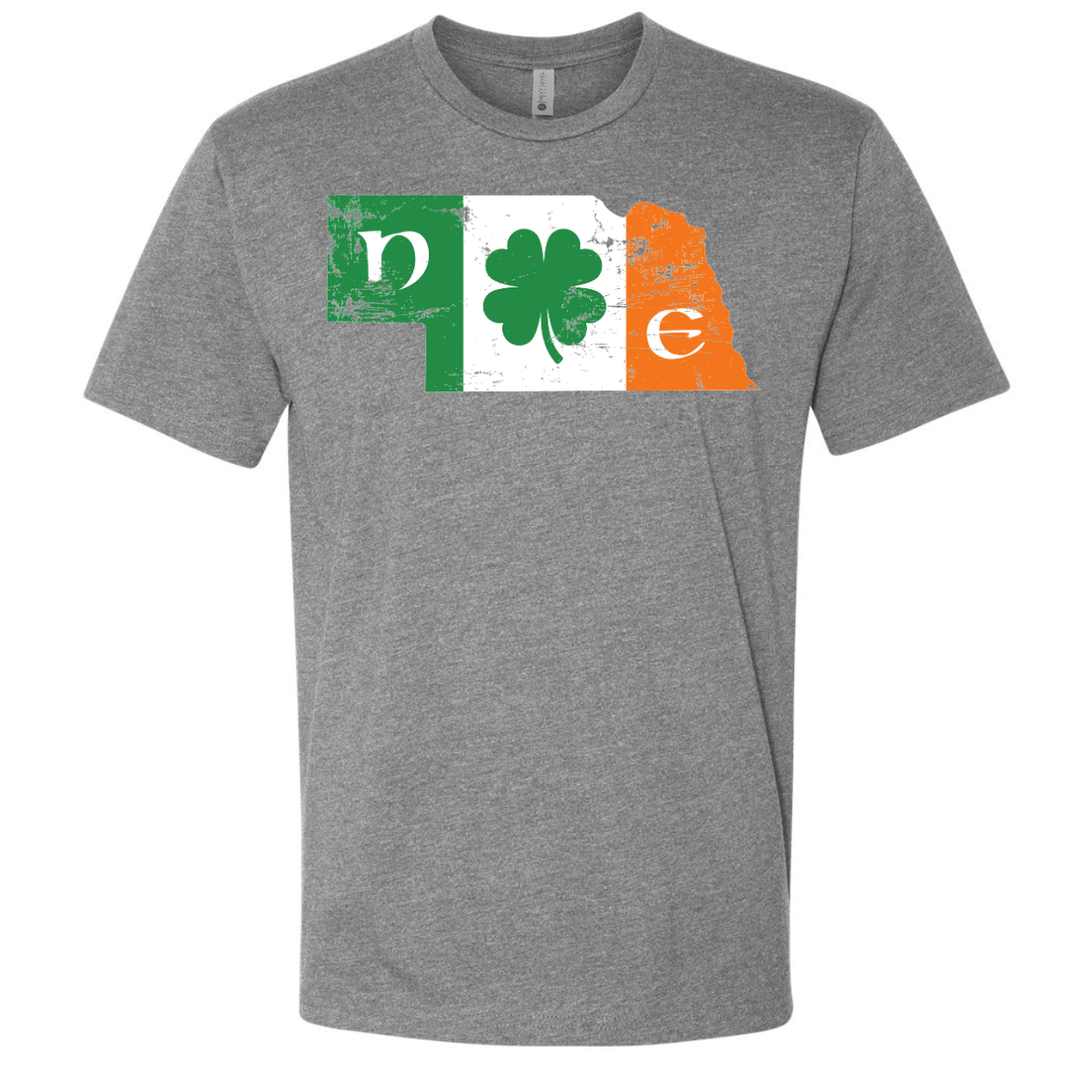 Irish Flag Nebraska t-shirt