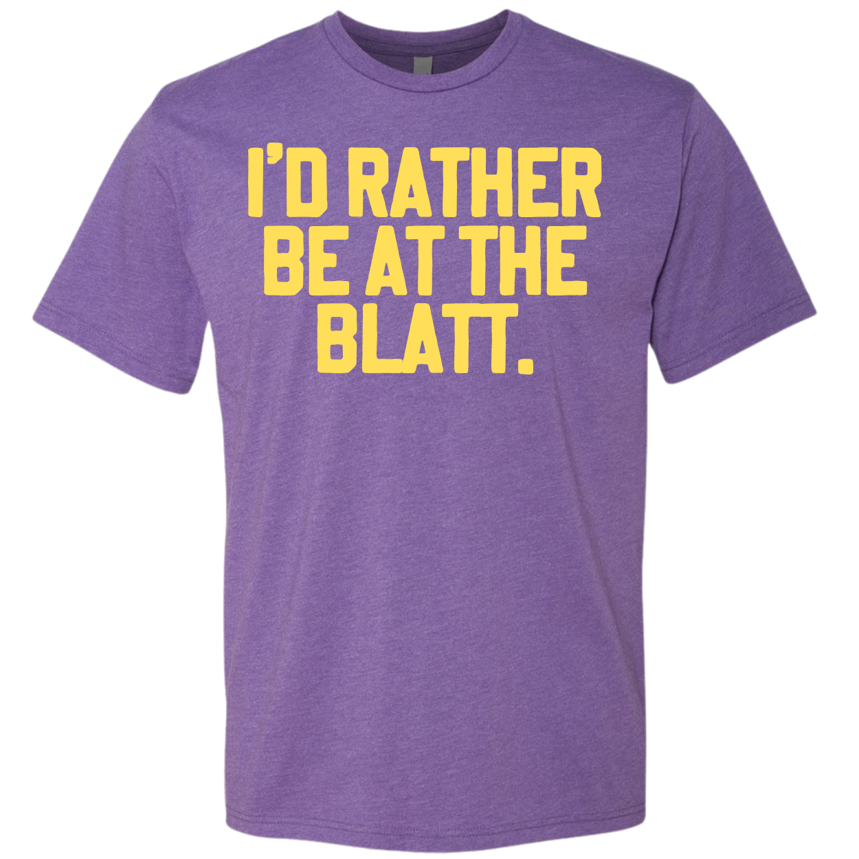I'd Rather Be At The Blatt