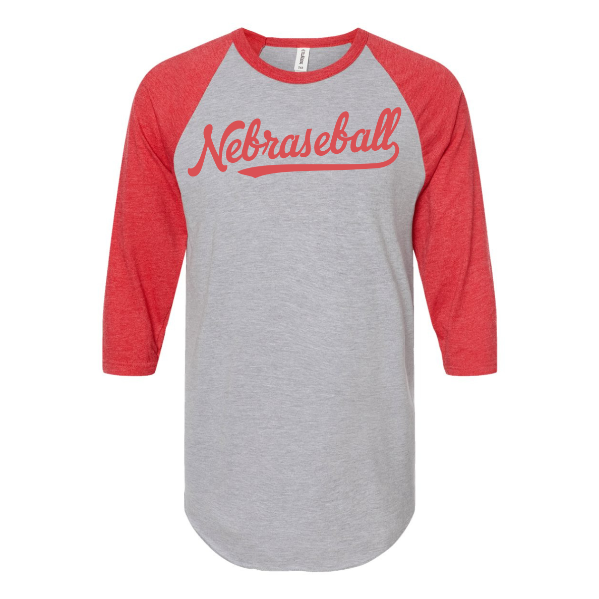 Nebraseball Raglan