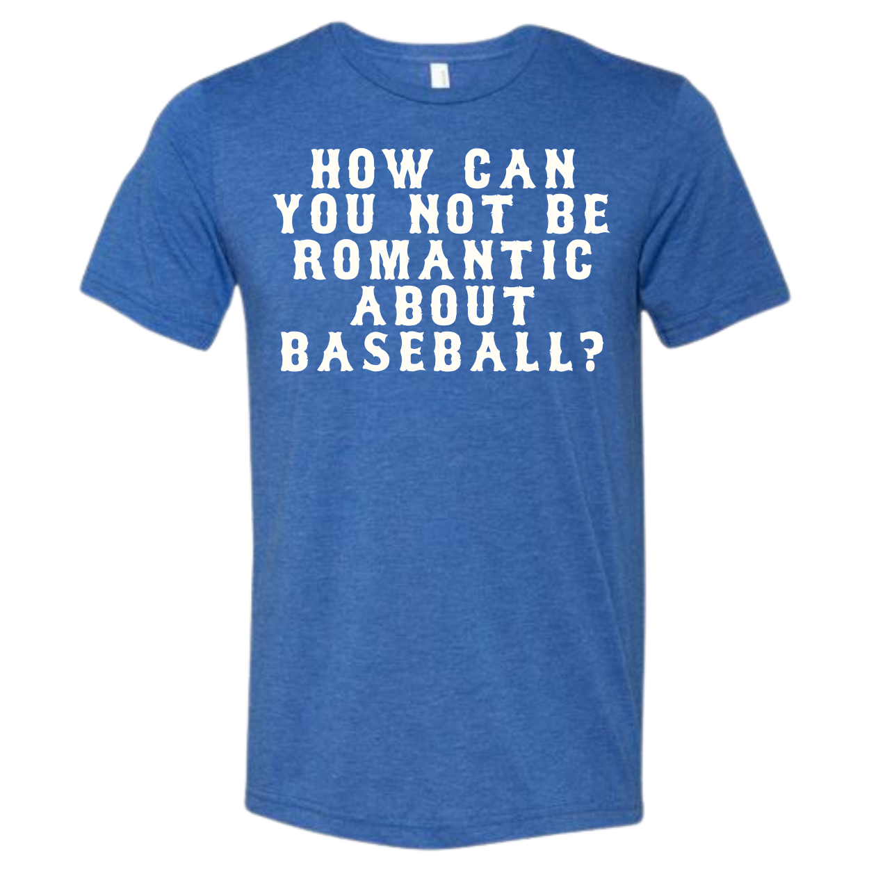 Romantic about baseball tee