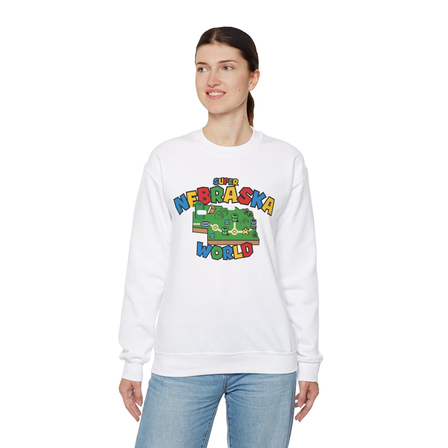 Super Nebraska World - Crewneck