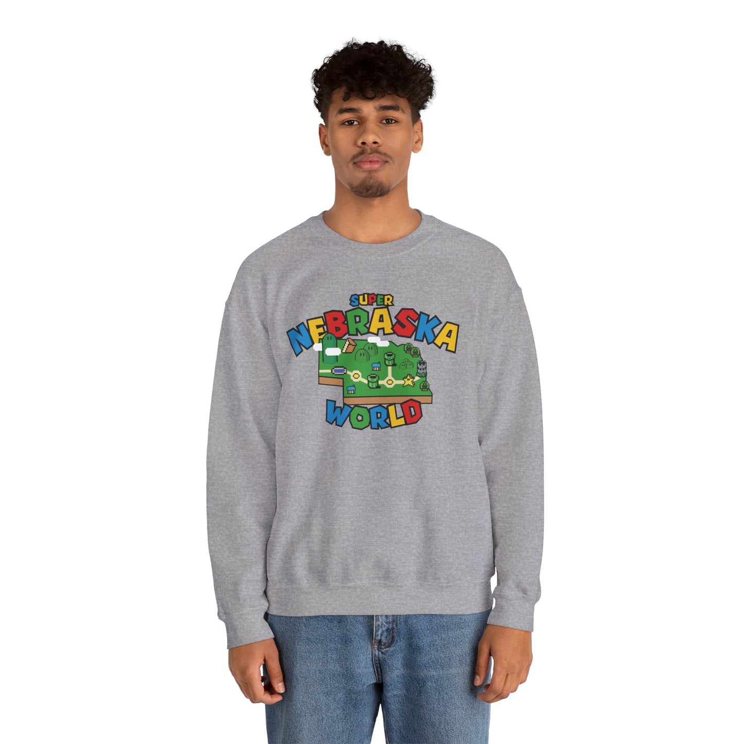 Super Nebraska World - Crewneck