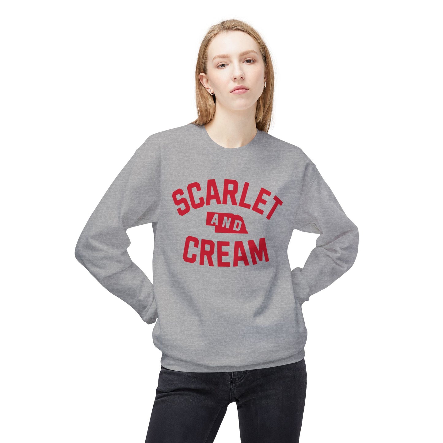 Scarlet and Cream - Sand Crewneck & other colors