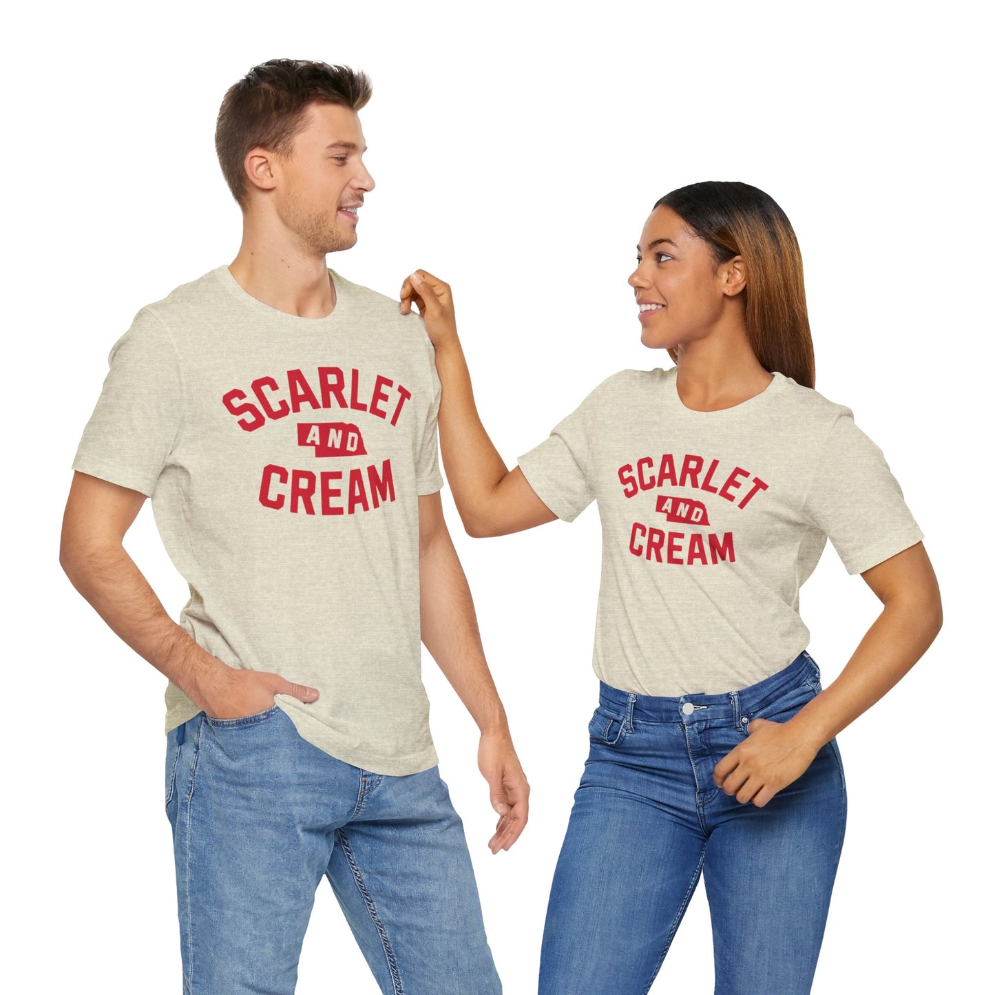 Scarlet and Cream - Cream Shirt