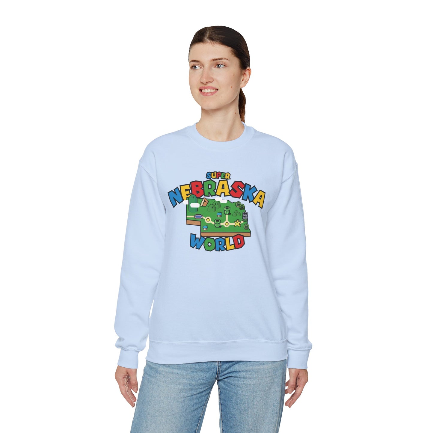 Super Nebraska World - Crewneck