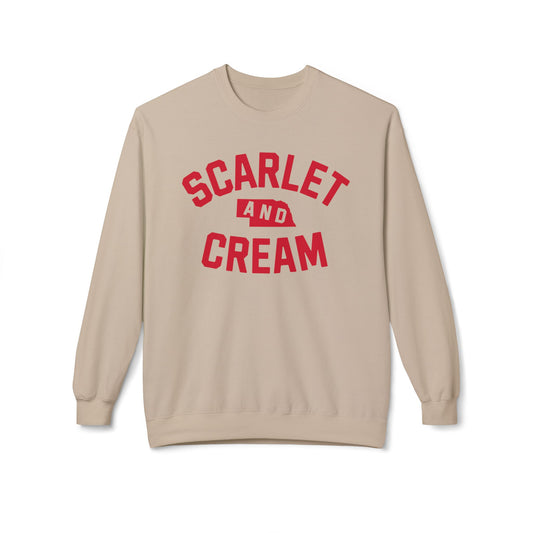 Scarlet and Cream - Sand Crewneck & other colors