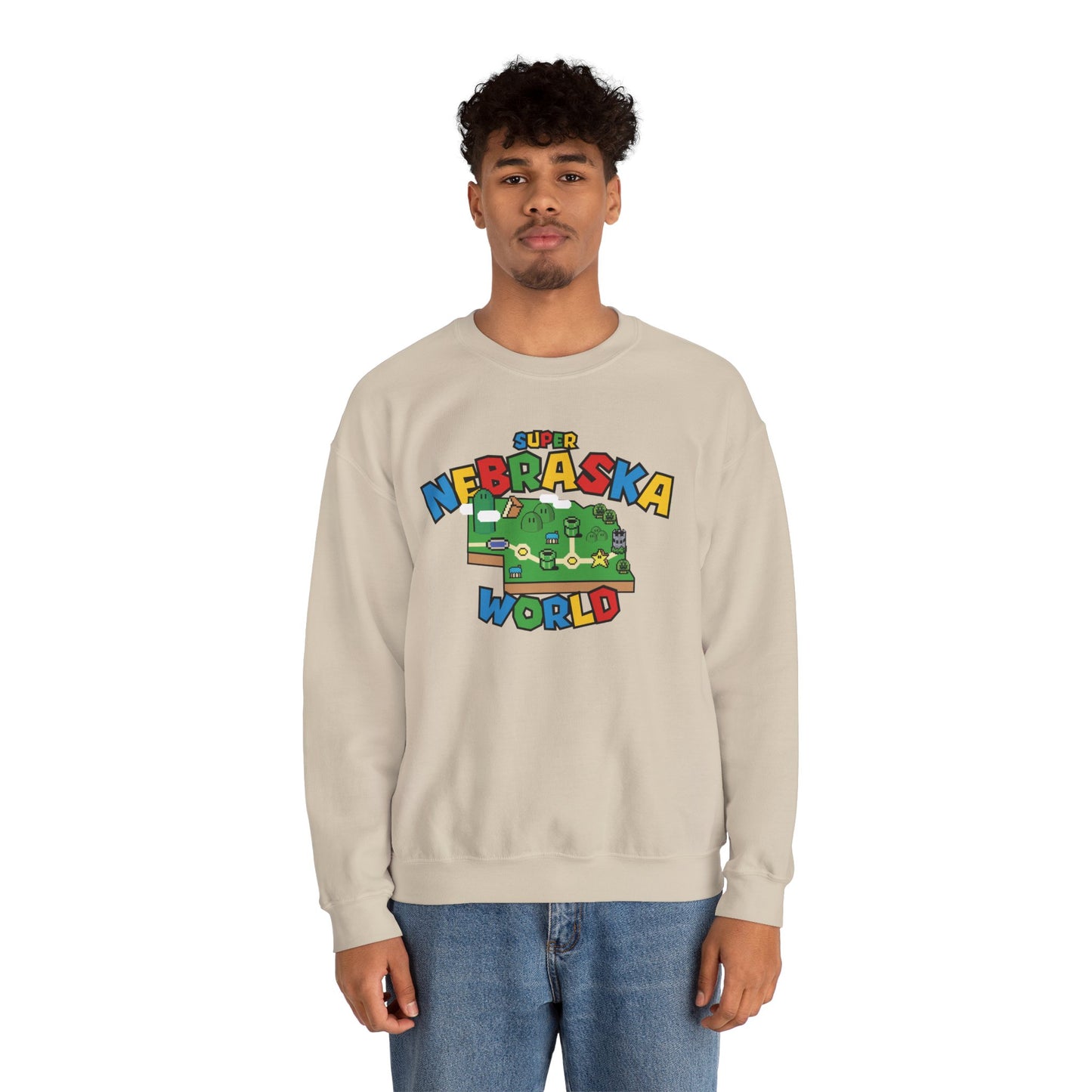 Super Nebraska World - Crewneck