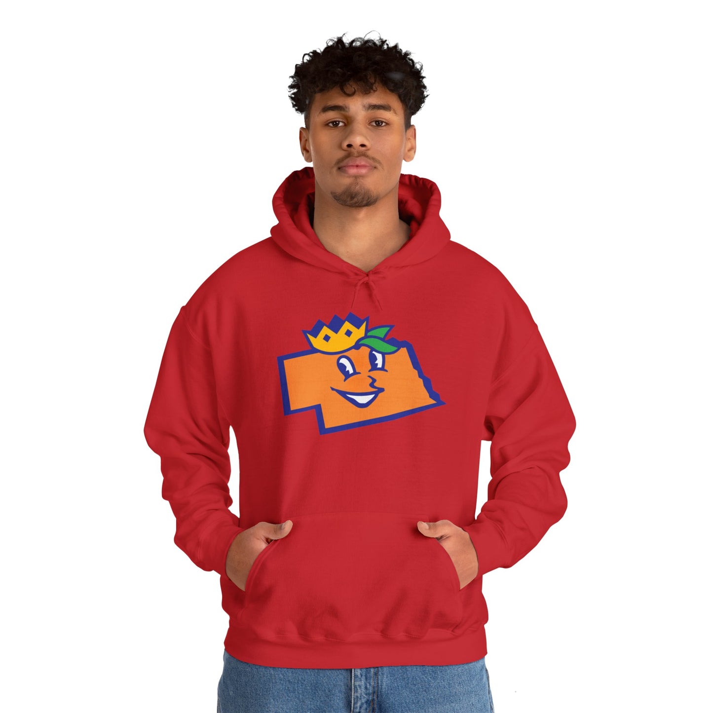 Orange Nebraska - Hoodie