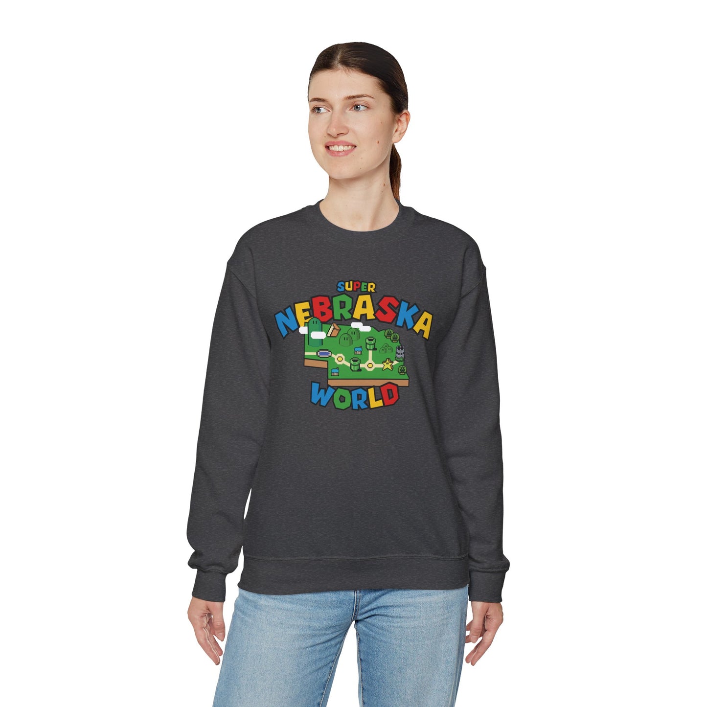 Super Nebraska World - Crewneck