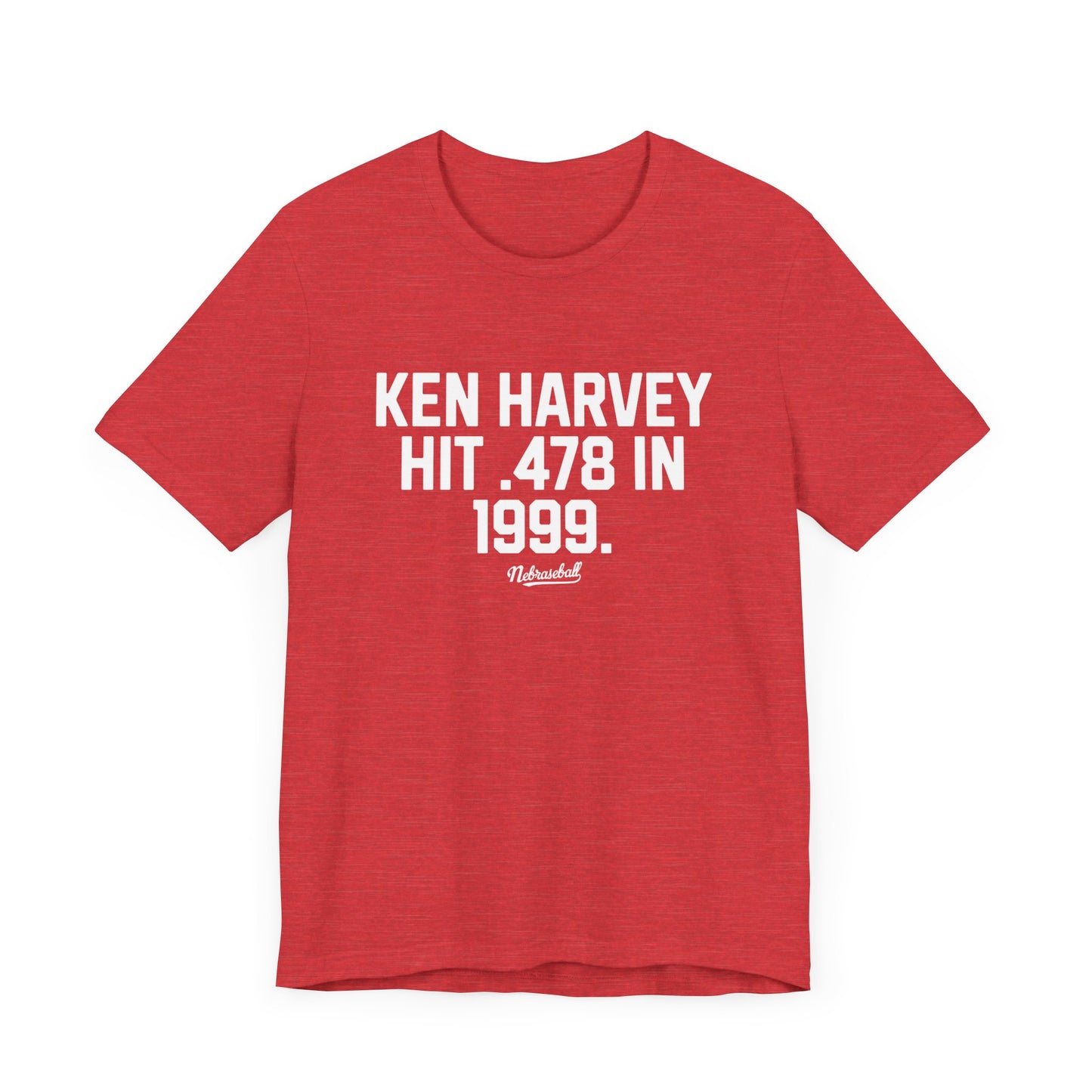 Ken Harvey Hit .478