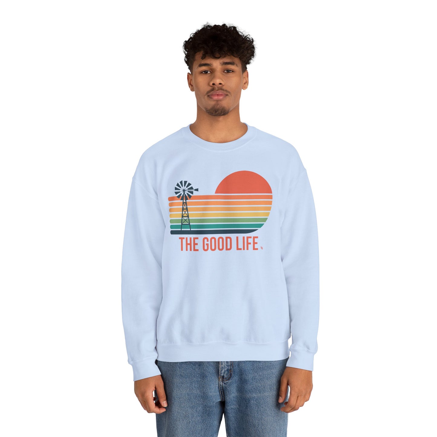 Good Life Sunset - Crewneck