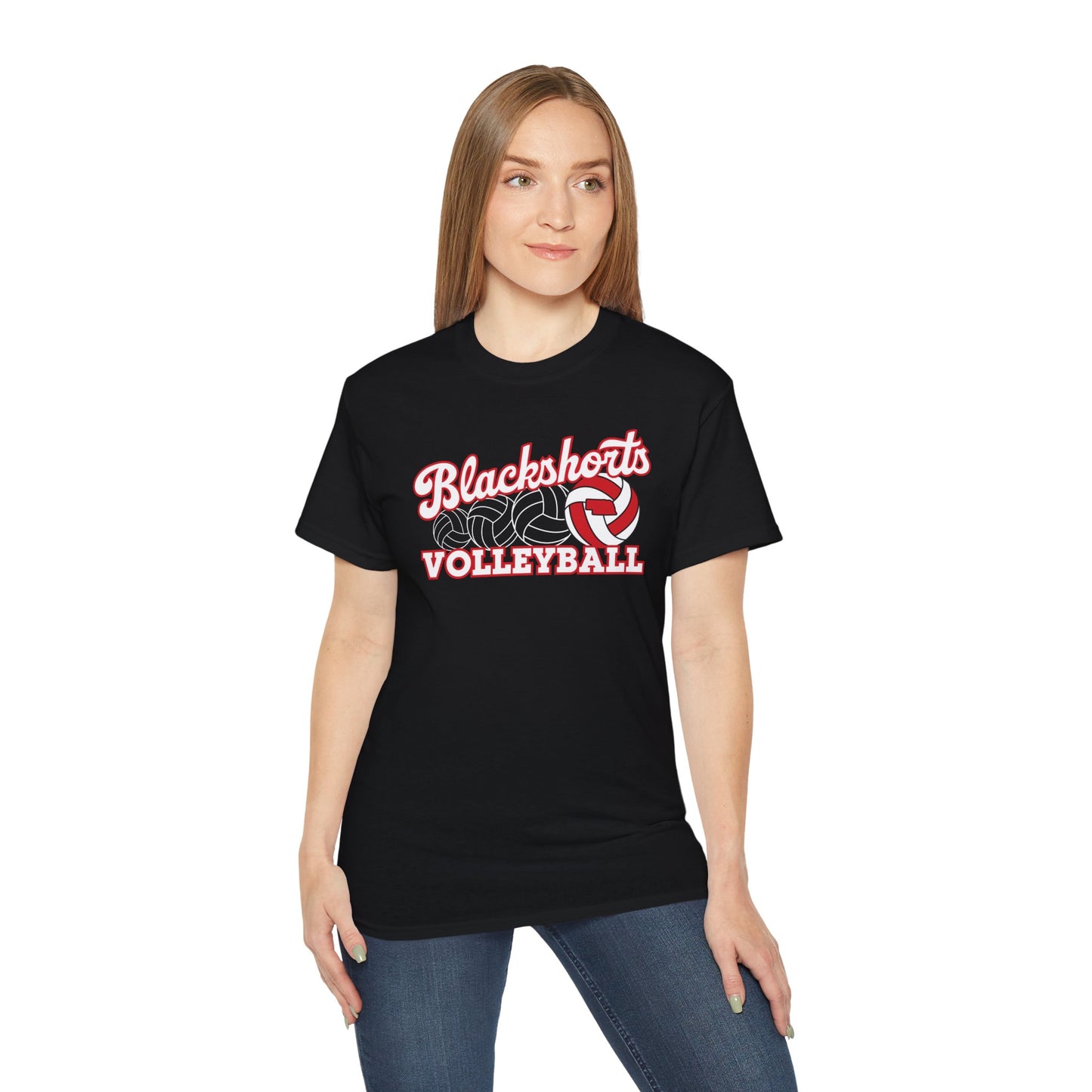 Blackshorts Volleyball - Black Tee