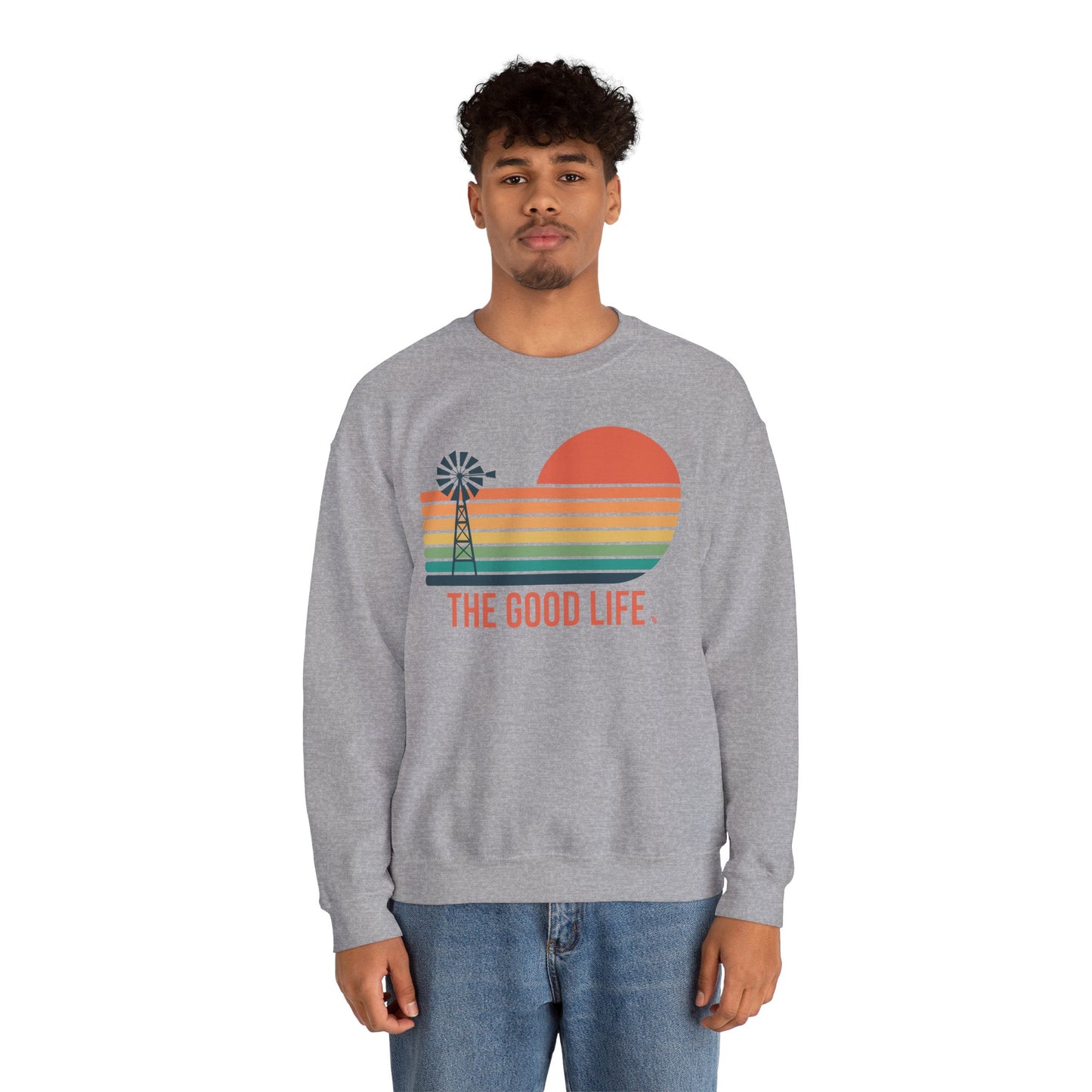 Good Life Sunset - Crewneck