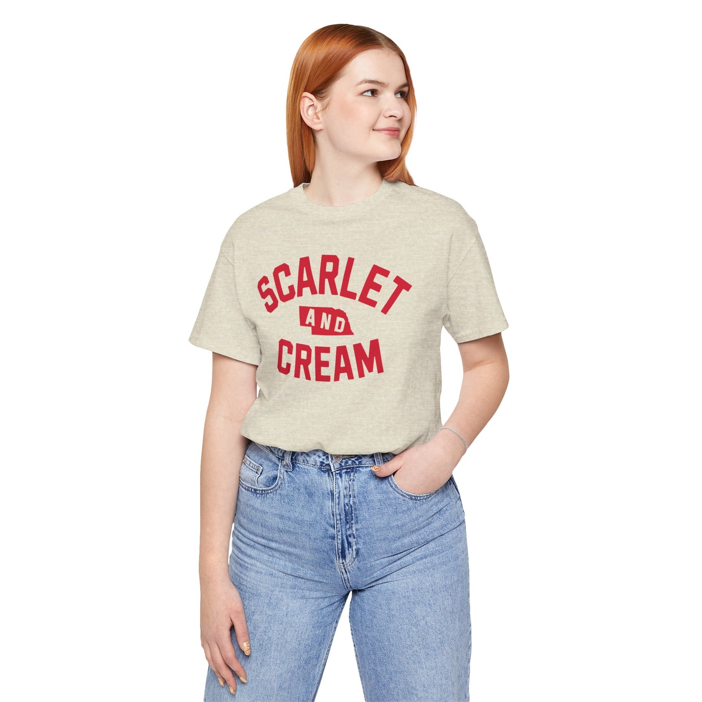 Scarlet and Cream - Cream Shirt