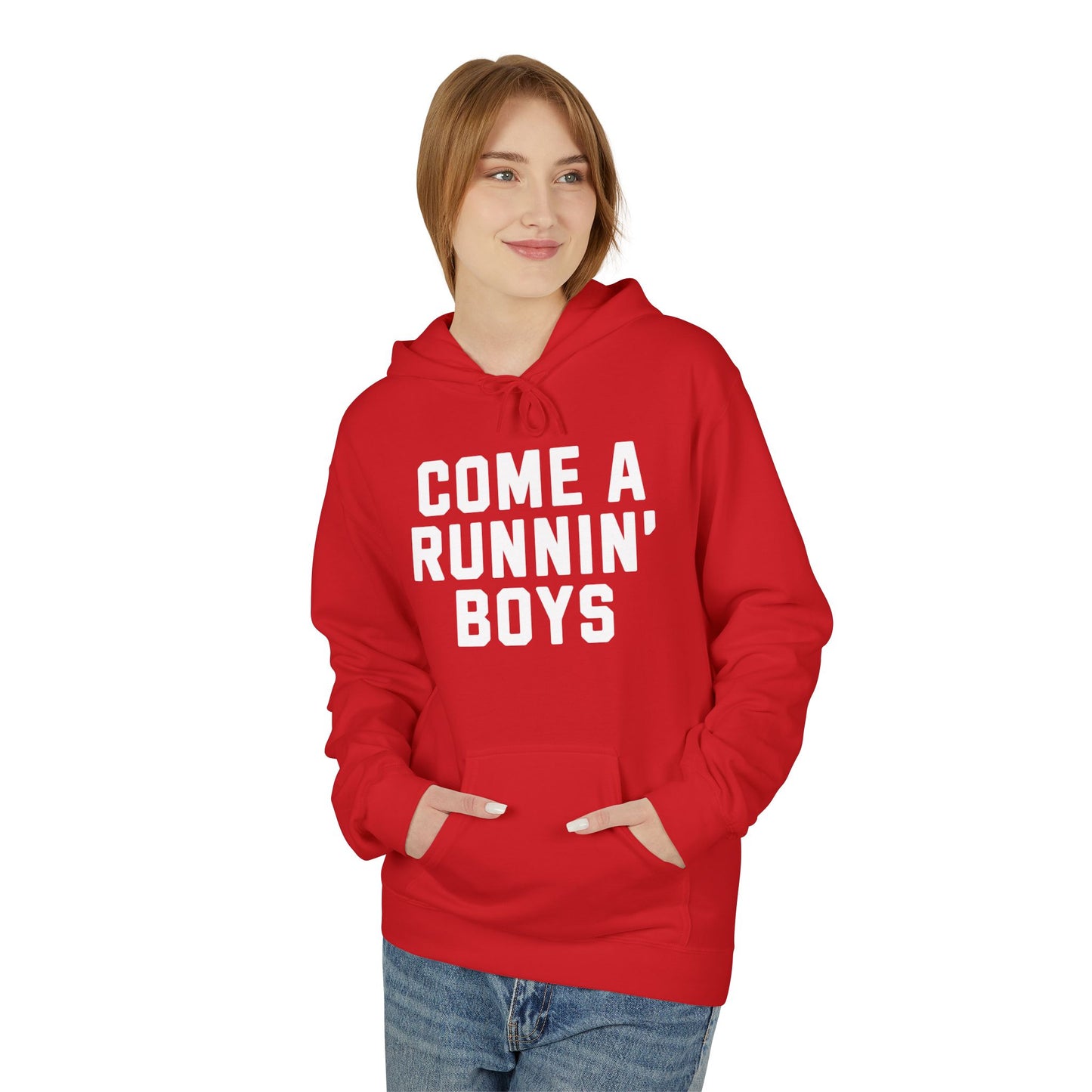 Come a Runnin' Boys - hoodie