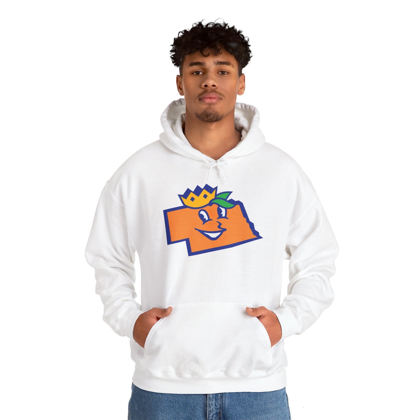 Orange Nebraska - Hoodie