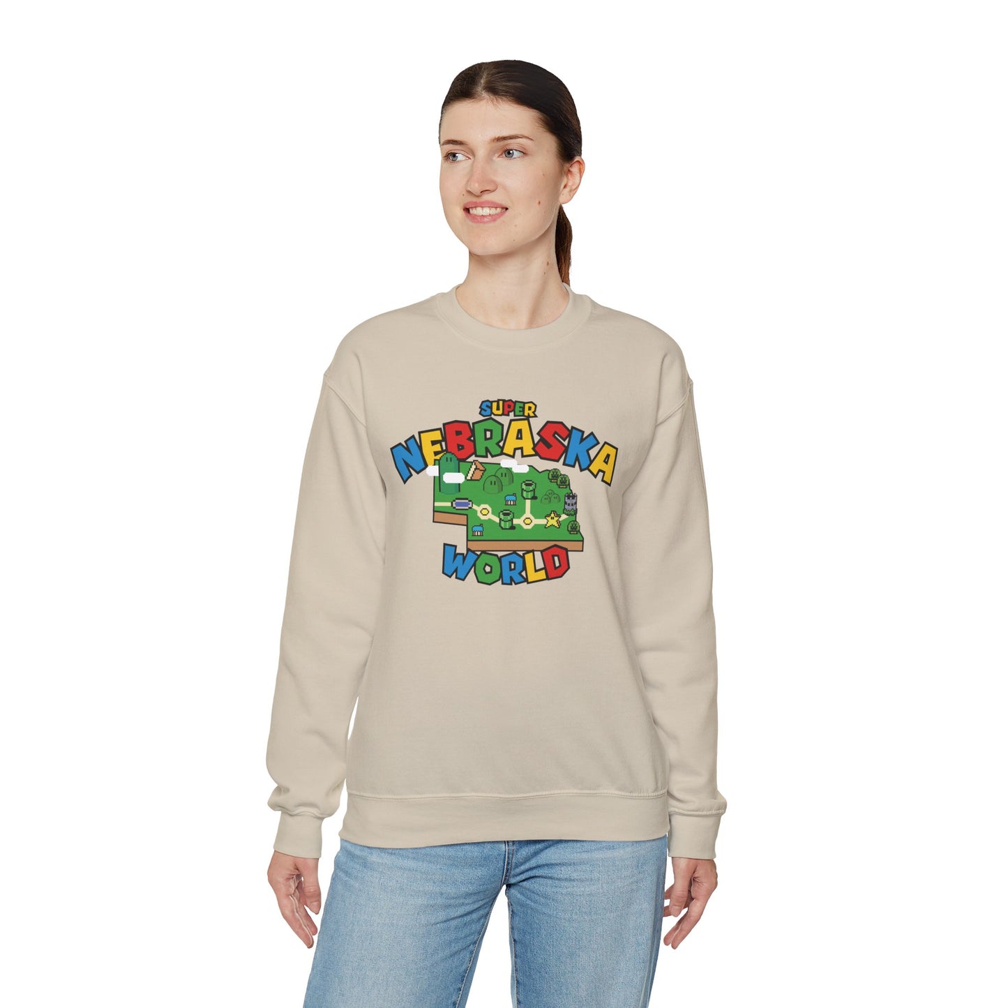 Super Nebraska World - Crewneck