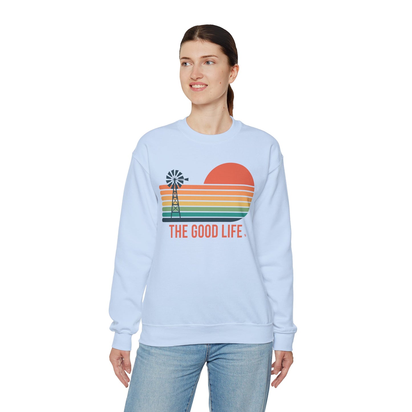 Good Life Sunset - Crewneck