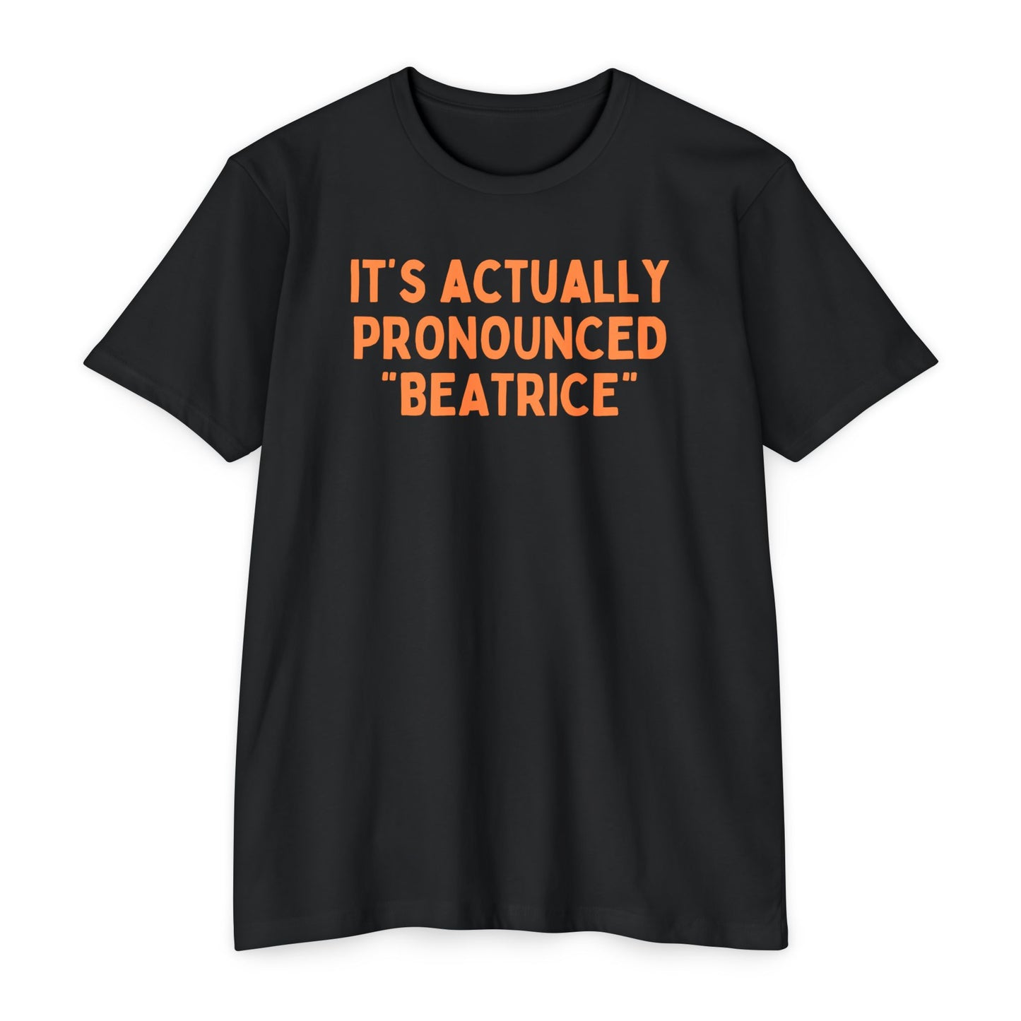 Beatrice Pronunciation Shirt - Black