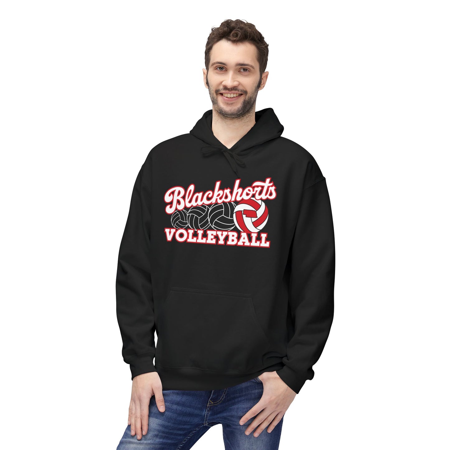 Blackshorts Volleyball - Black Hoodie