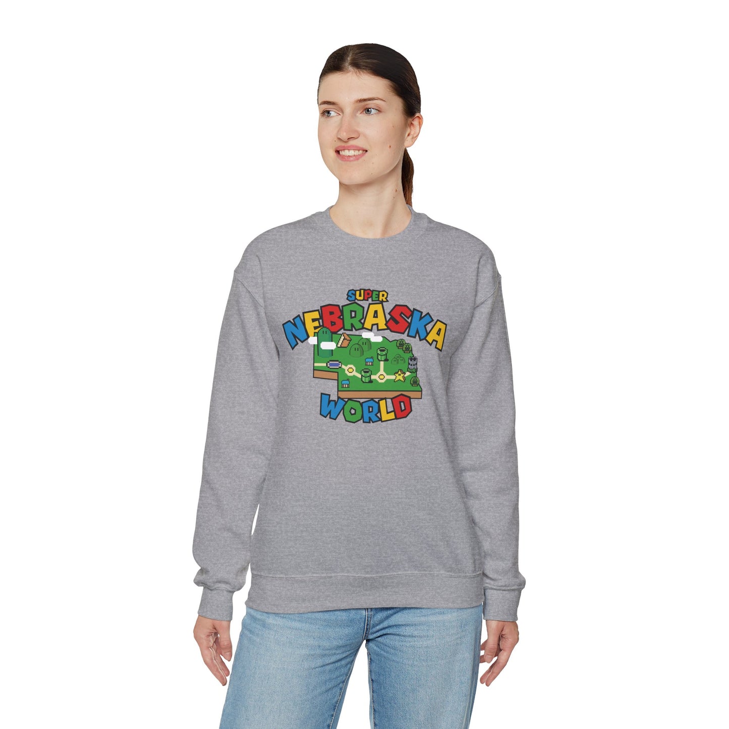 Super Nebraska World - Crewneck