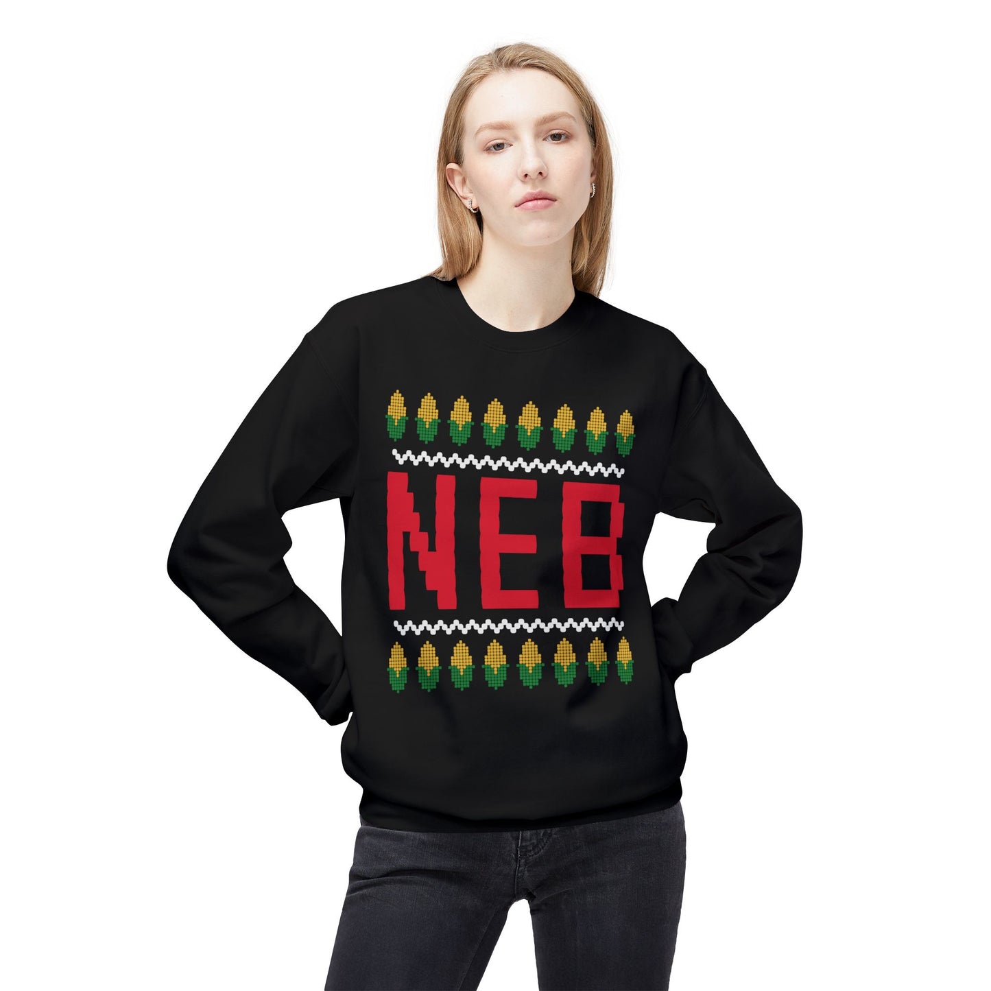 Nebraska Christmas Sweater