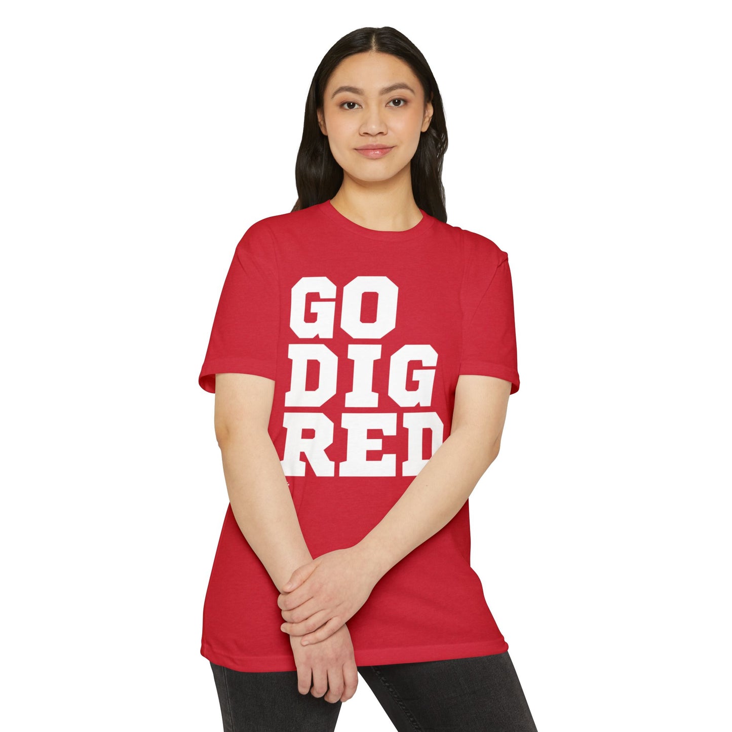 Go Dig Red Volleyball Shirt