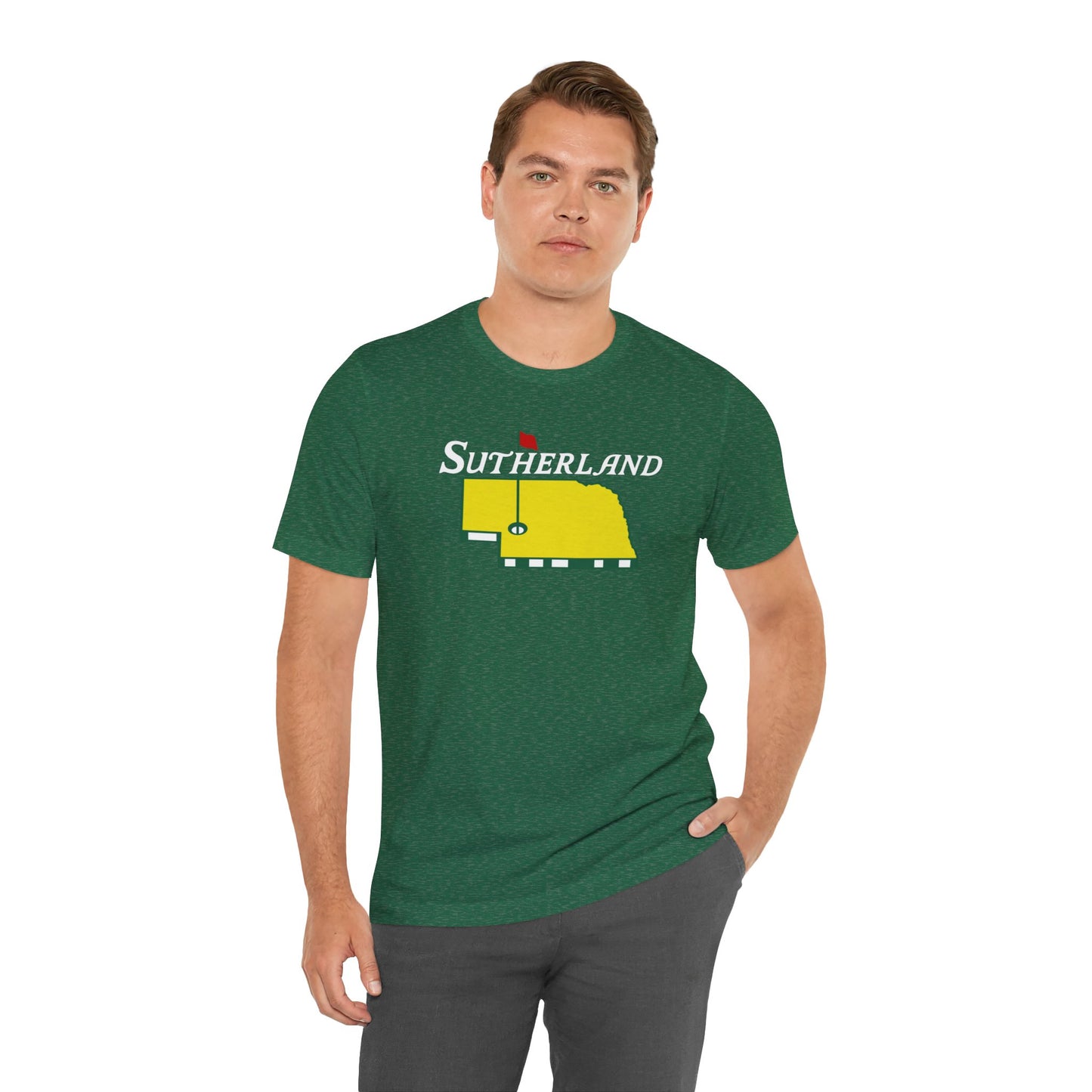 Sutherland Nebraska Masters Golf Shirt