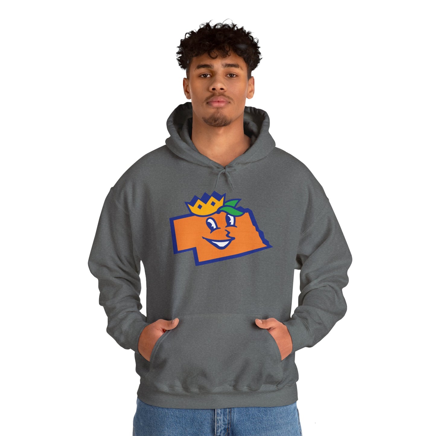 Orange Nebraska - Hoodie