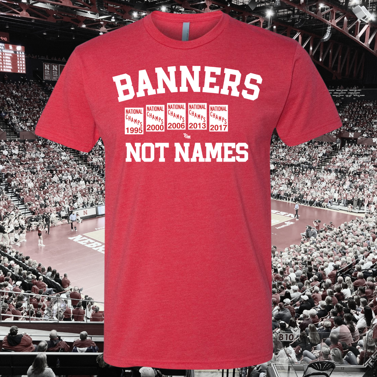 Banners, not names.