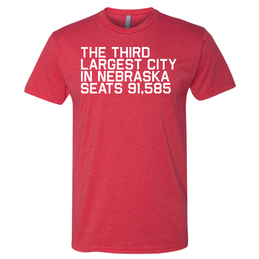 Third Largest City seats 91,585