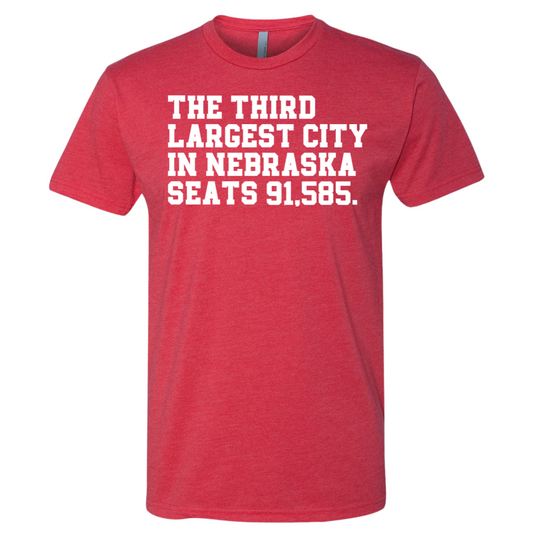 Third Largest City seats 91,585
