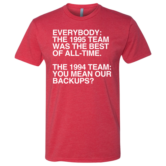 You Mean Our Backups?