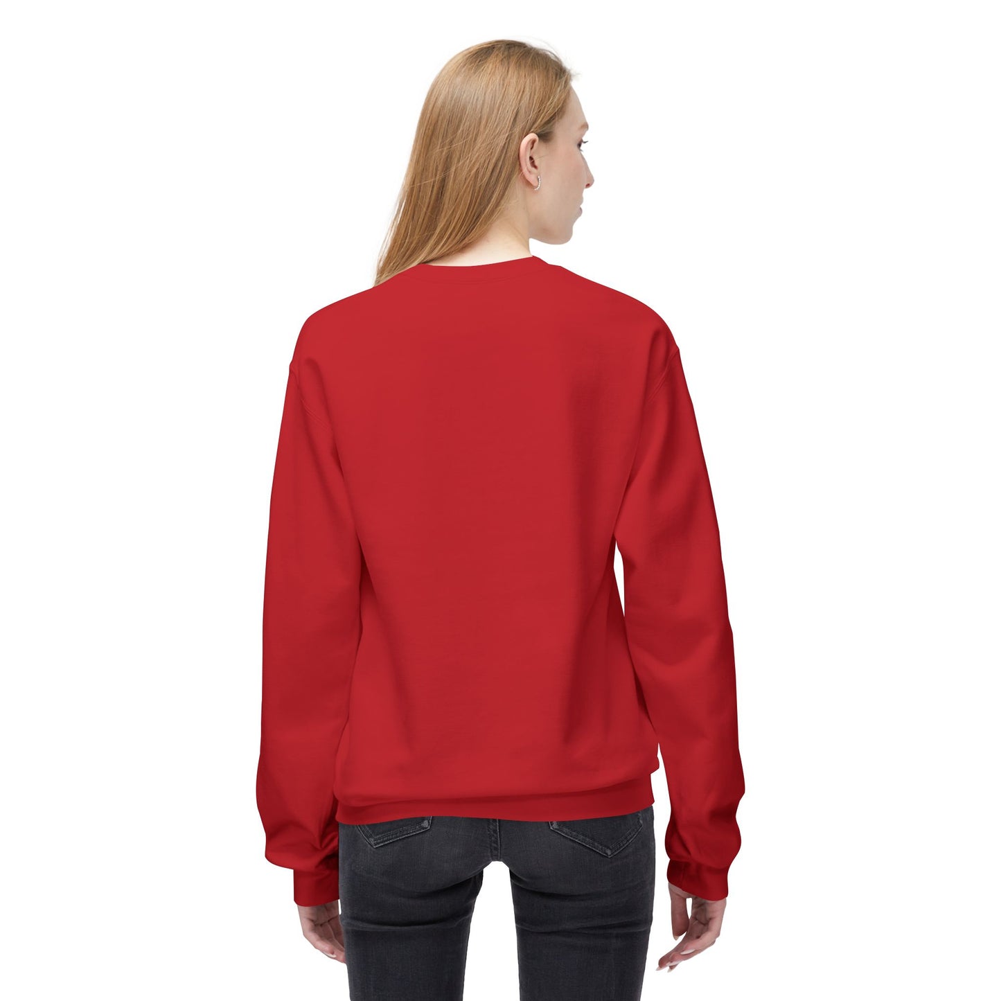 Scarlet and Cream - Crewneck sweatshirt