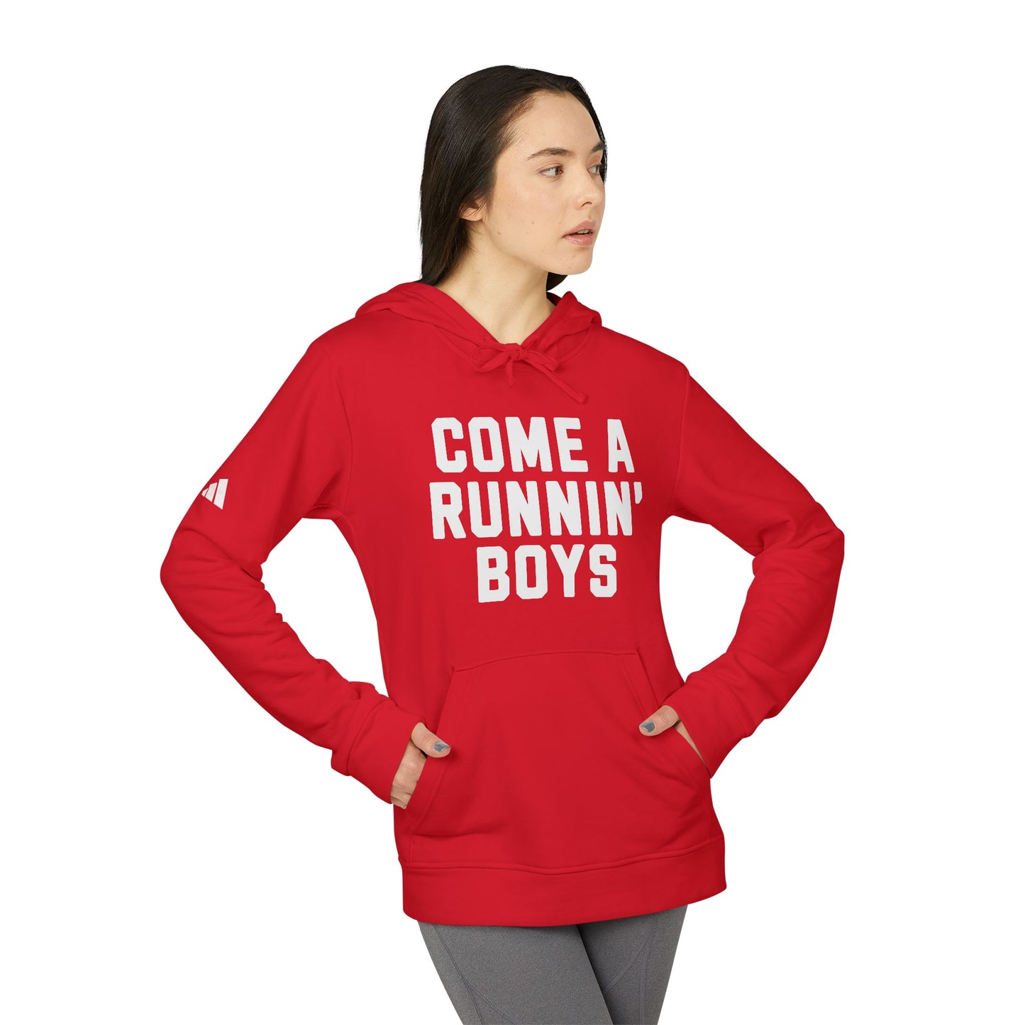 Come a Runnin' Boys - adidas hoodie