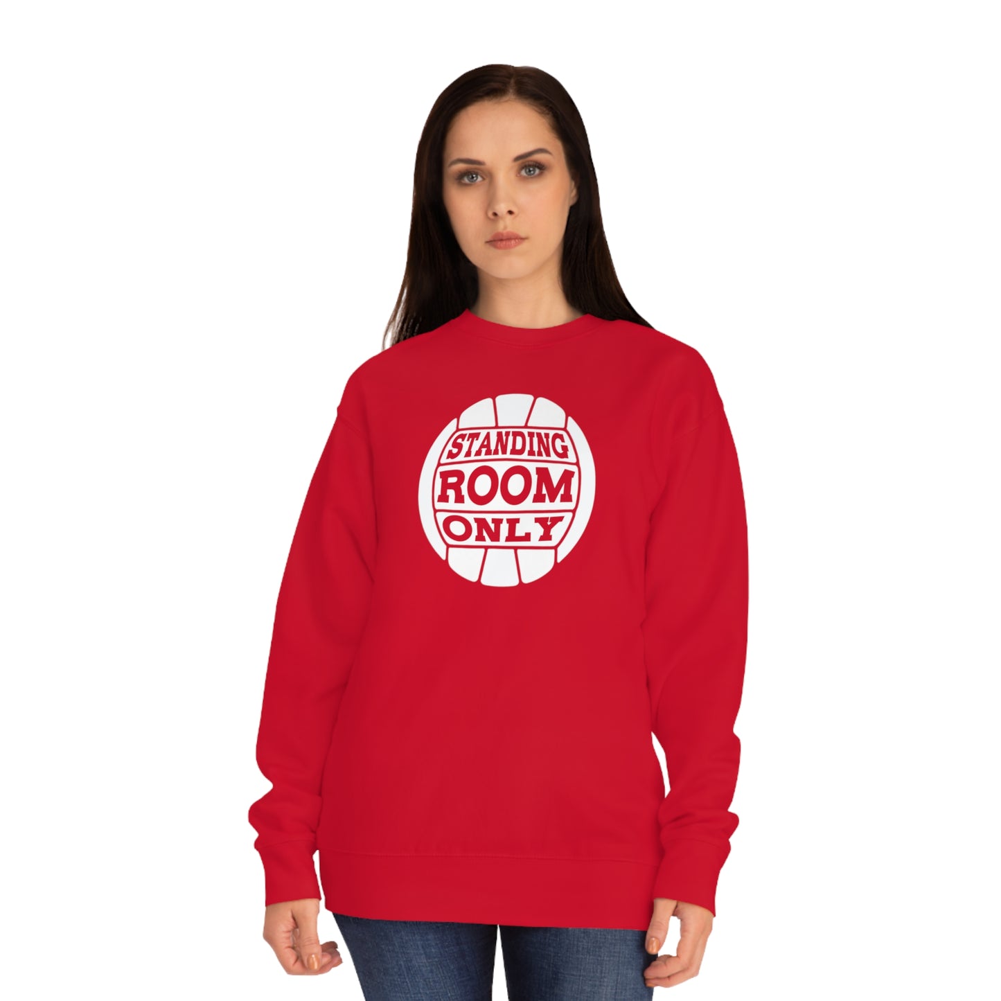 Standing Room Only Volleyball Crewneck