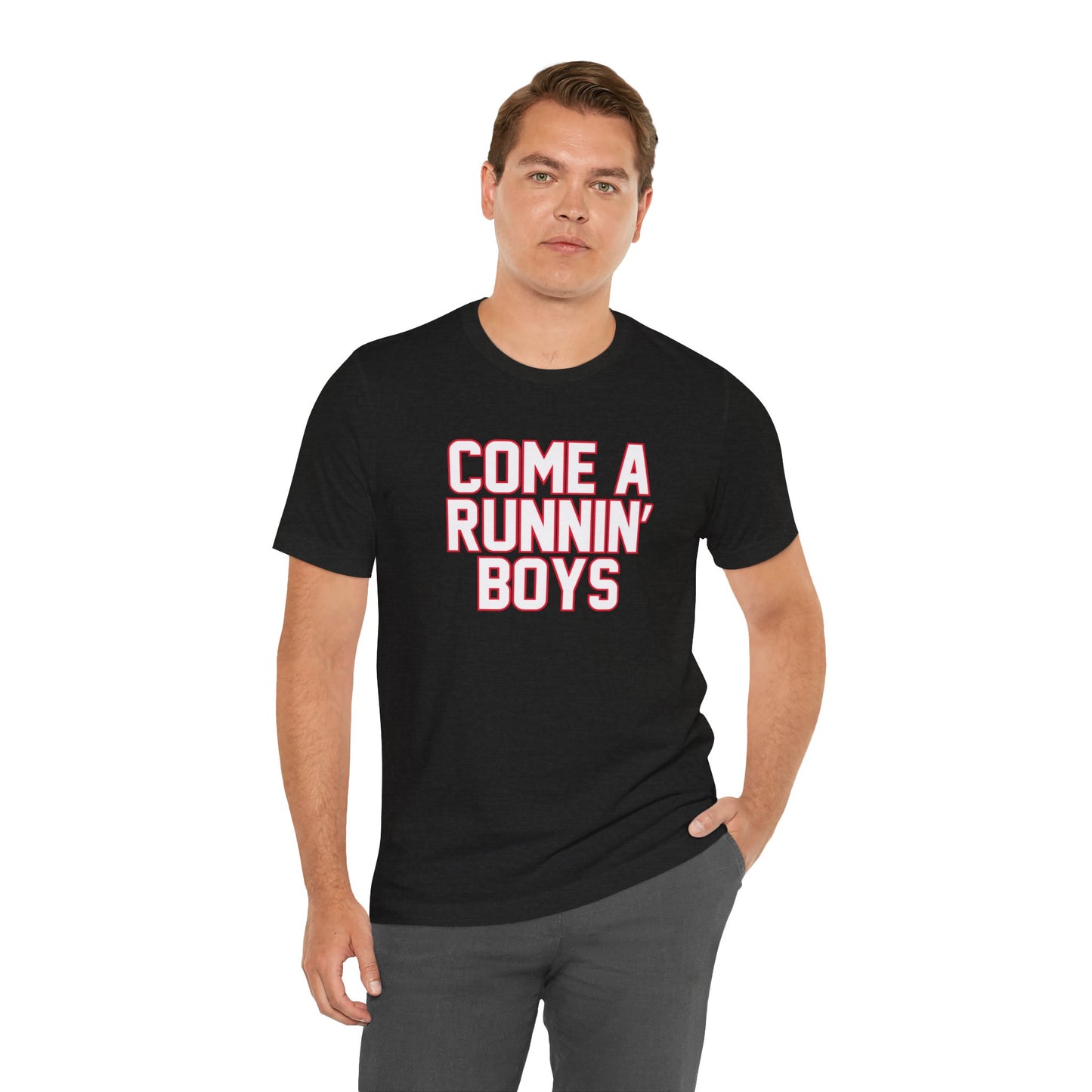 Come a Runnin' Boys - Black