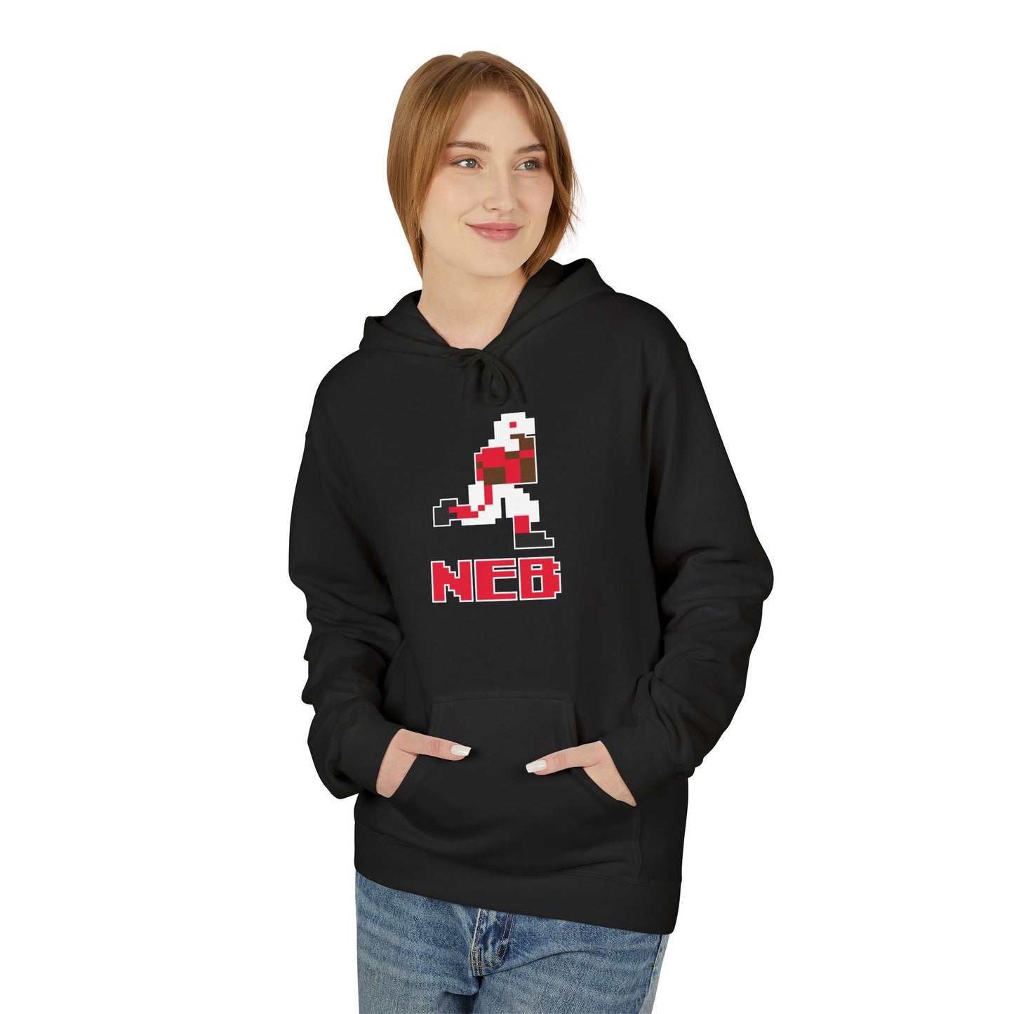 8-Bit Bowl - NEB black - hoodie